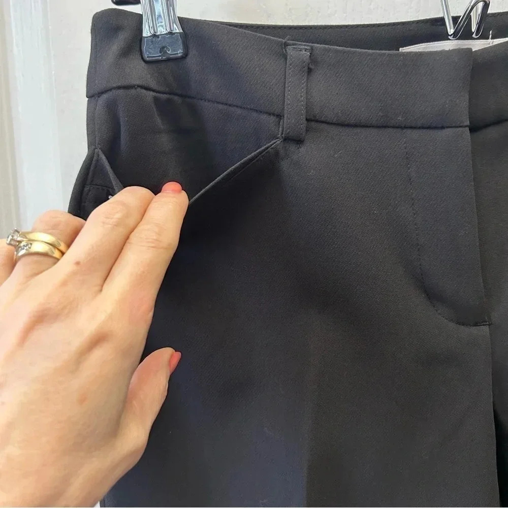 Ricki’s Slim Ankle Cropped Cigarette Pants Black Size 2 - Picture 6 of 16